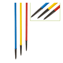 BASTÕES DE SLALOM PONTA PLÁSTICA