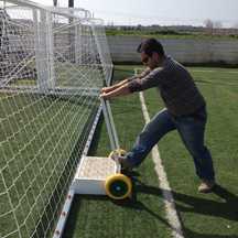 CONTRAPESOS PARA BALIZA DE FUTEBOL 7