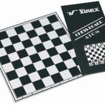 TABULEIRO DE XADREZ/DAMAS EM PVC