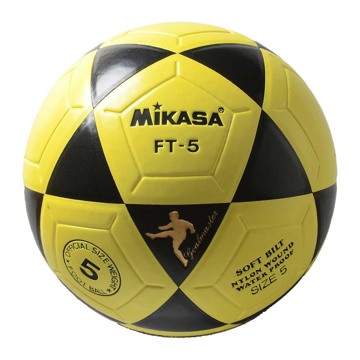 Bola De Futvôlei Futevolei Mikasa Ft 5 - Ft5 Original preta com