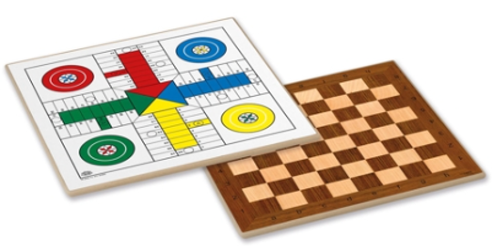 Jogo de Tabuleiro Ludo Estojo De Plástico Portátil 2 e 4 jogadores pessoas