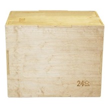 CAIXA DE SALTO PLIOMÉTRICO DE MADEIRA ALTA