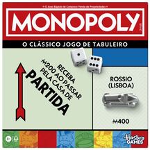 MONOPOLY – JOGO DE TABULEIRO CLÁSSICO
