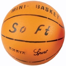 BOLA DE MINI BASQUETEBOL ESCOLAR AMAYA ESPUMA