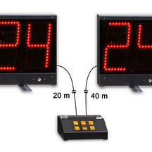 MARCADOR ELECTRÓNICO PORTÁTIL AUTÓNOMO DA REGRA 14-24 S
