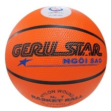 BOLA DE BASQUETEBOL TREINO/ESCOLAR STAR EM BORRACHA