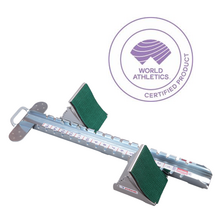 BLOCO PARTIDA EM AÇO/ALUMÍNIO COMP. IAAF POLANIK