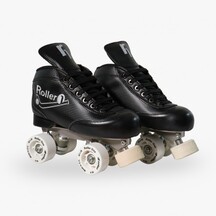 CONJUNTO DE PATINS DE HÓQUEI EM PATINS ROLLER ONE ALL-BLACK / BEGINNER