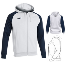 SWEATSHIRT JOMA COM CAPUZ E FECHO ACADEMY IV