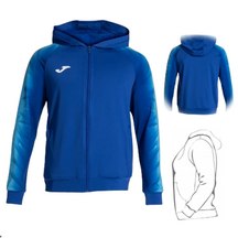 SWEATSHIRT JOMA COM CAPUZ E FECHO ELITE XI