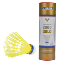 VOLANTES BADMINTON TREINO VICTOR 2000 GOLD