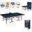 MESA DE TÉNIS DE MESA CASA SENNA ESCOLAR COM RODAS