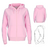 SWEATSHIRT SENHORA COM CAPUZ E FECHO BONDI